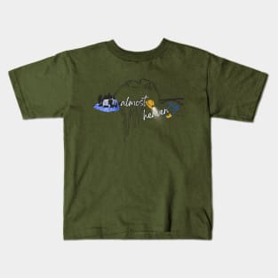 West Virgina Seneca Rocks Kids T-Shirt